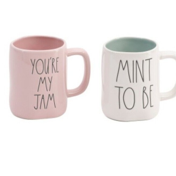Rae Dunn Other - rae dunn "you’re my jam, mint to be" mug set anniversary bridal wedding gift NIB